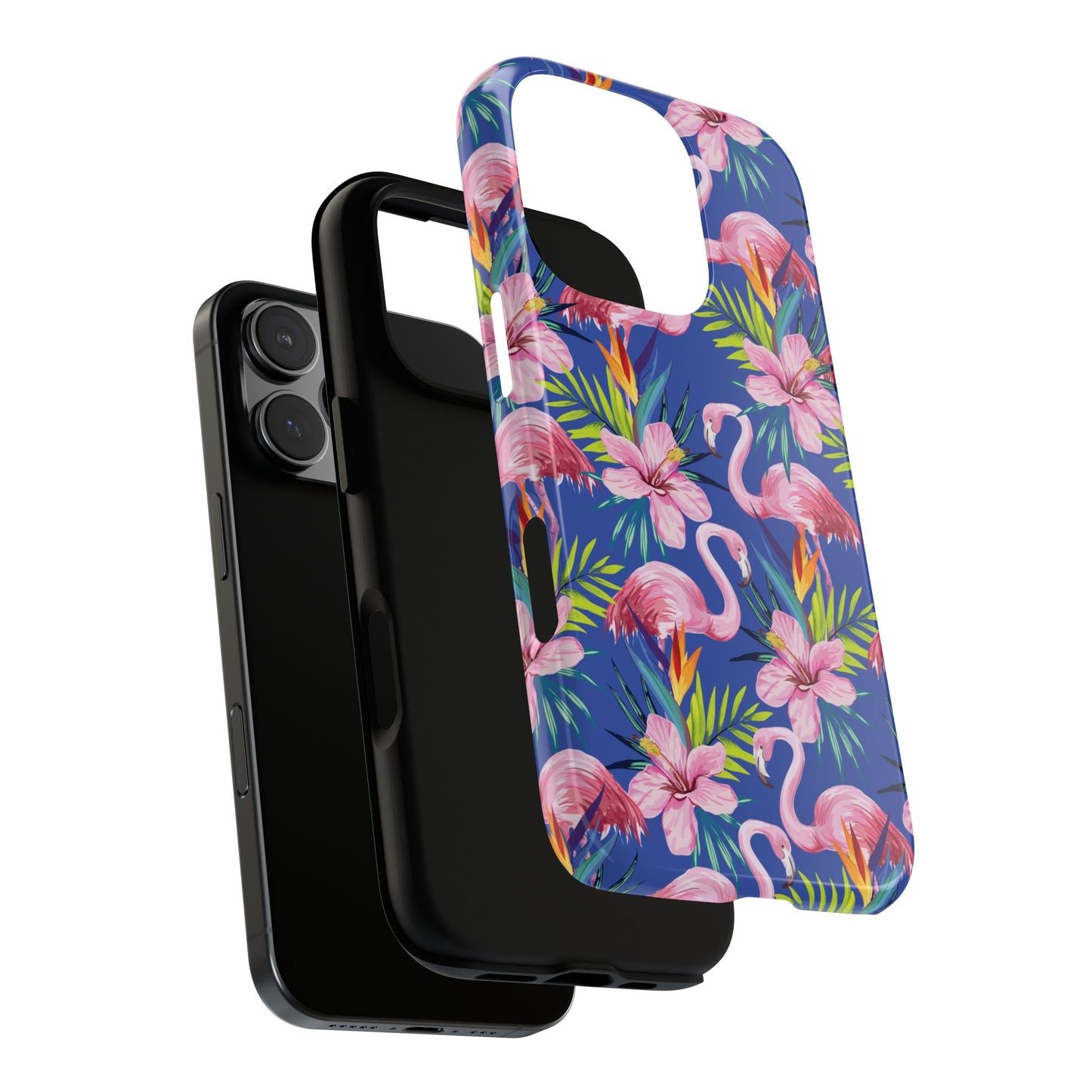 Flamingos Tough Phone Case For iPhone